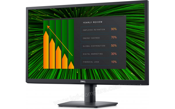 DELL E2423HN - Vue 3/4 droite