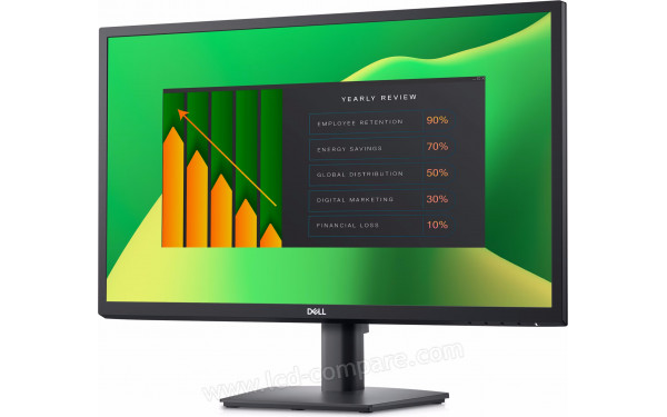 DELL E2423H - Vue 3/4 droite