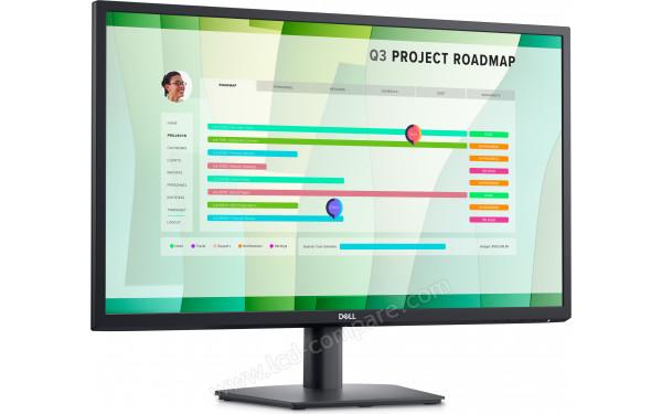 DELL E2723HN - Vue 3/4 gauche