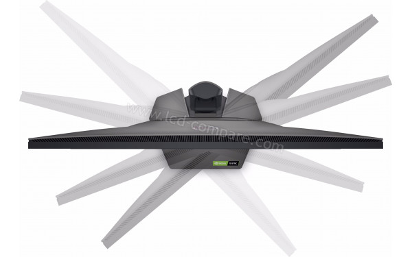 DELL G2723H - Vue du dessus