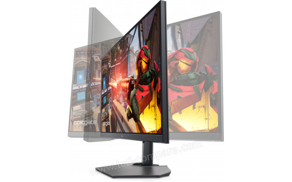 DELL G3223D - R&eacute;glage rotation