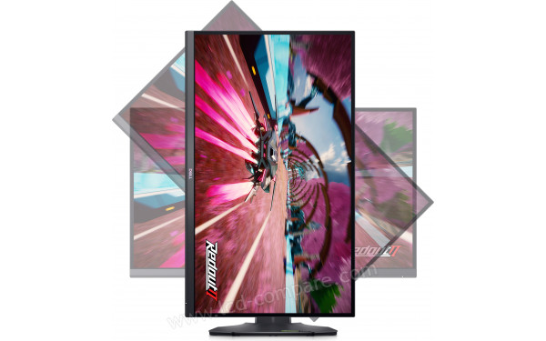 DELL G2724D - Vue de face en mode portrait