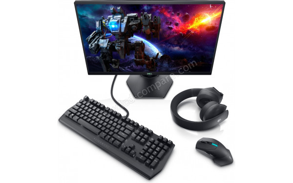 DELL S2421HGF - Mise en situation (accessoires Alienware non fournis)