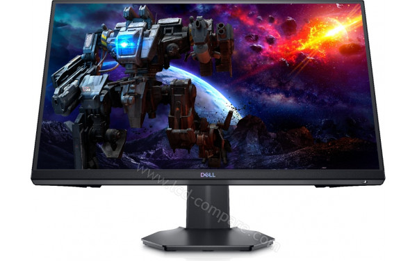 DELL S2421HGF - Vue de face en position inclin&eacute;e