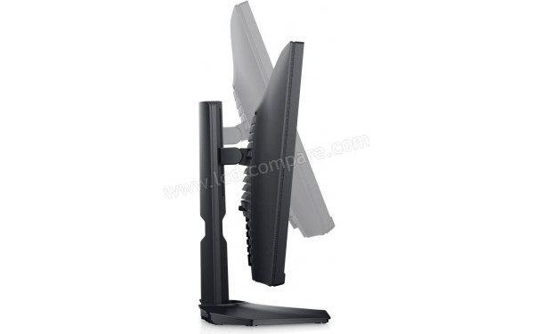 DELL S2421HGF - Vue de profil gauche avec diff&eacute;rentes inclinaisons possibles