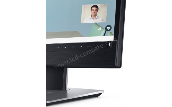 DELL P2418HZ - Zoom sur les boutons en fa&ccedil;ade