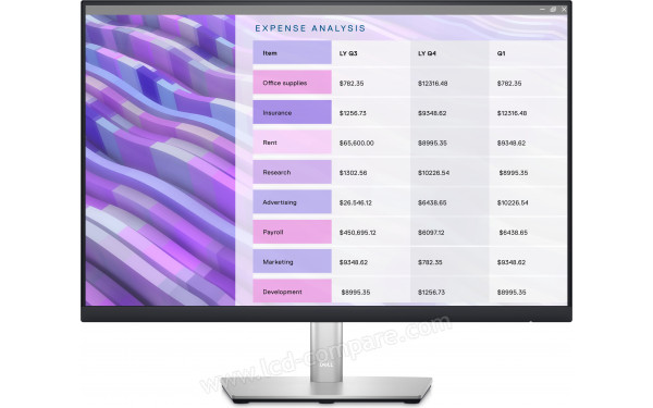 DELL P2423 - Vue de face