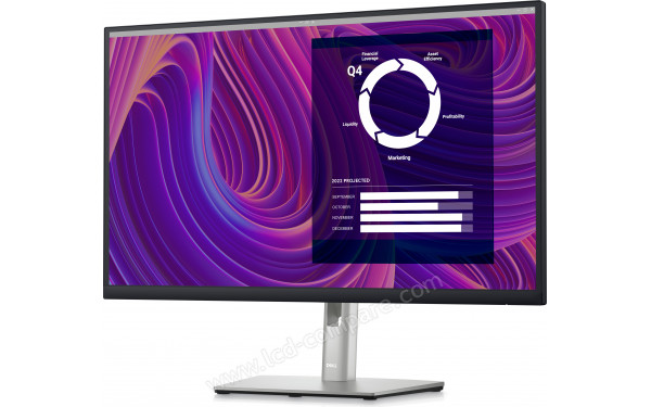 DELL P2723D - Vue 3/4 droite
