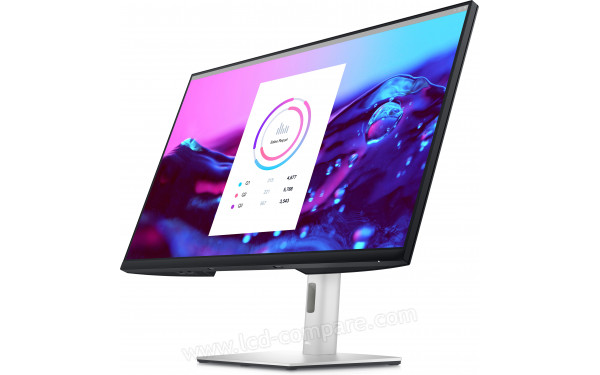 DELL P3222QE - Vue 3/4 droite