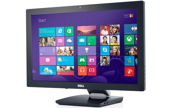 DELL S2340T - Vue 3/4 droit