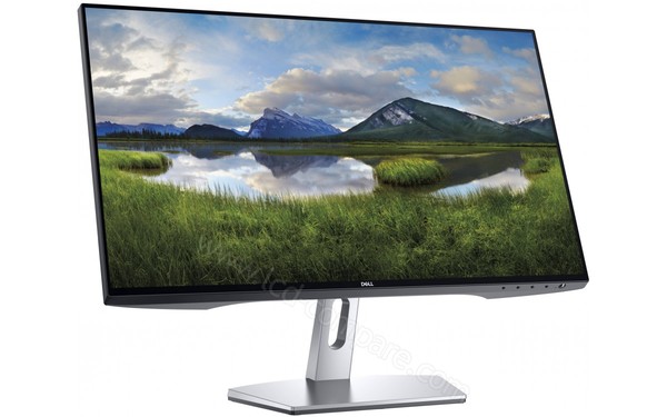 DELL S2419H - Vue 3/4 gauche en mode inclinaison