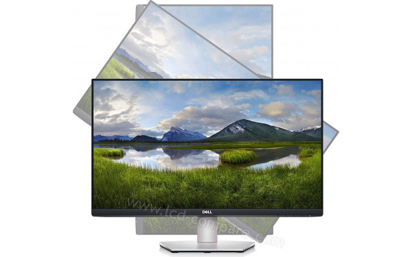 DELL S2421HS - Vue de face avec mise en sc&egrave;ne du mode portrait