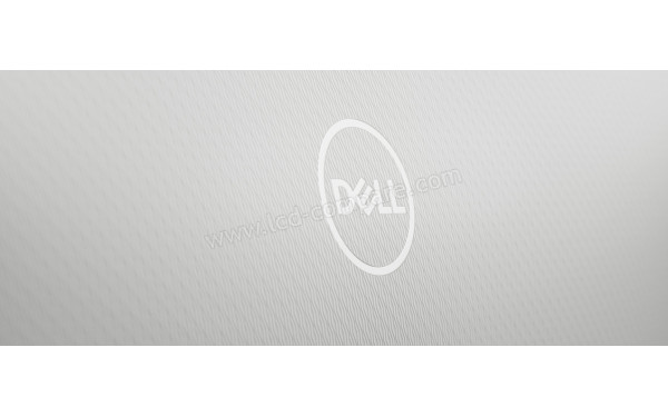 DELL S2721D - Zoom sur l'arri&egrave;re et le motif l&eacute;g&egrave;rement textur&eacute;