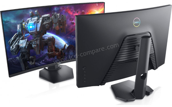 DELL S2721HGFA - Vues de face et de l'arri&egrave;re