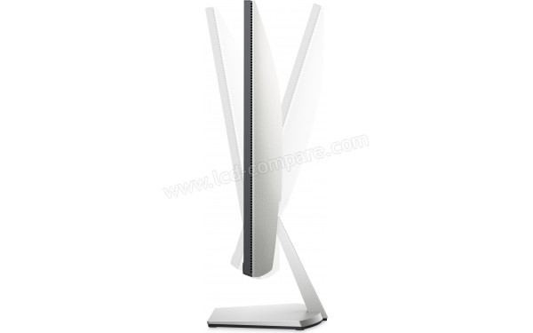 DELL S2721HN - Vue de profil droit avec ajustement de l'inclinaison