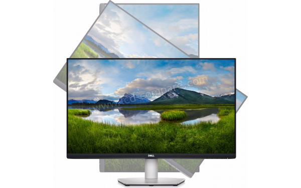 DELL S2721QSA - Vue de face en mode portrait