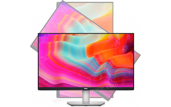 DELL S2722DZ - Vue de face en mode portrait