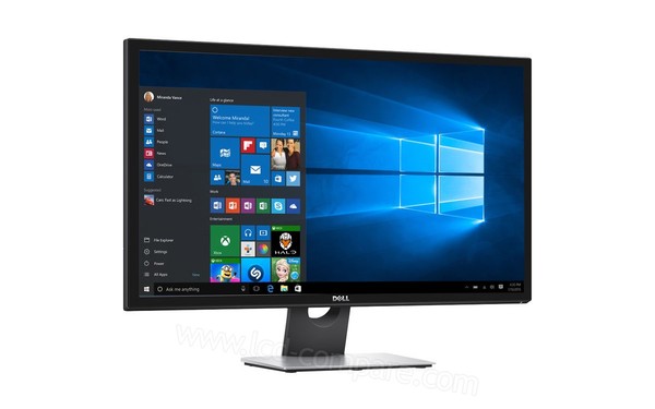 DELL S2817Q - Vue 3/4 gauche