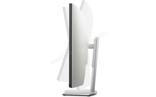 DELL S3221QS - Vue de profil droit avec ajustement de l'inclinaison