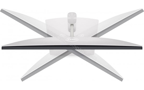 DELL U2422HE - Vue du dessus avec rotation