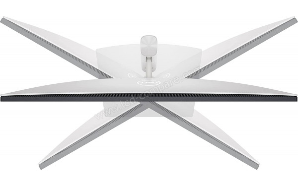 DELL U2722DE - Vue du dessus mode rotation