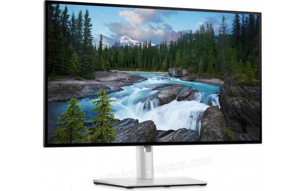 DELL U2722DE - Vue 3/4 gauche