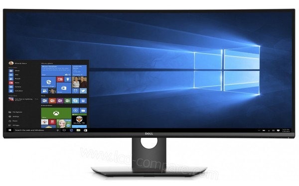 DELL UltraSharp U3417W - Vue de face