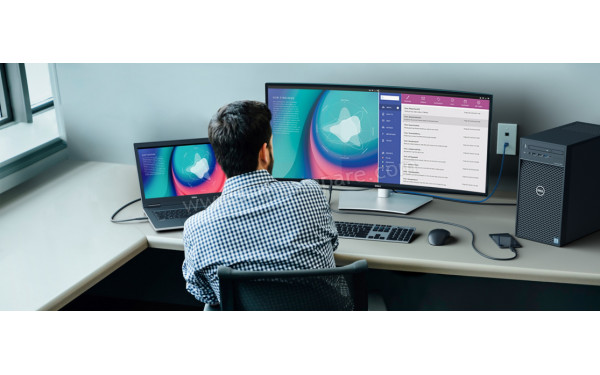 DELL U3421WE - Mise en situation