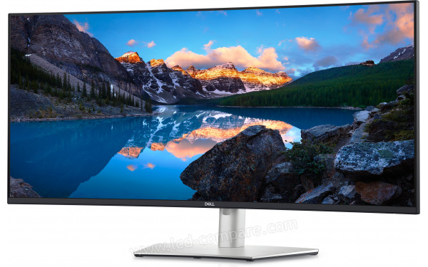 DELL U4021QW - Vue 3/4 droite