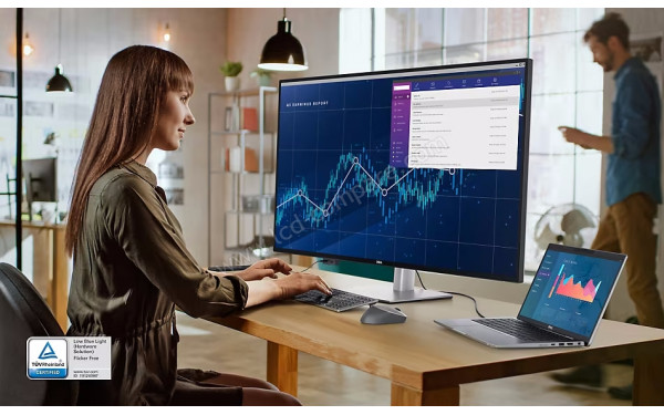 DELL U4323QE - Mise en situation