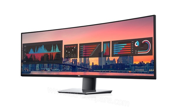 DELL U4919DW - Vue 3/4 droite
