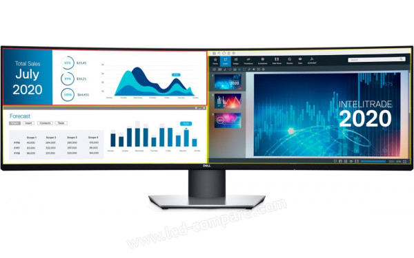 DELL U4919DW - Vue de face