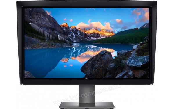 DELL UP2720QA - Vue de face avec casquette