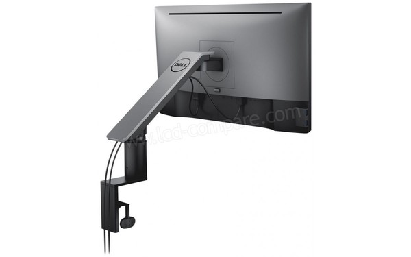 DELL UltraSharp U2417HA InfinityEdge - Vue 3/4 arri&egrave;re