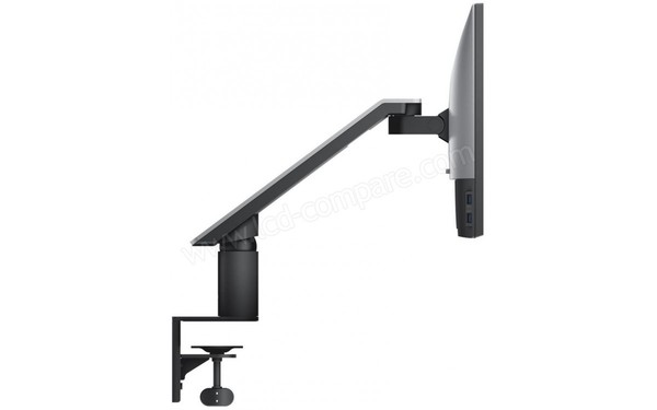 DELL UltraSharp U2417HA InfinityEdge - Vue de profil