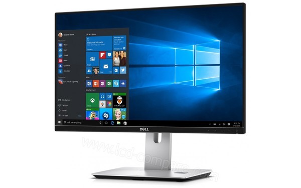 DELL UltraSharp U2417HJ - Vue 3/4 droite