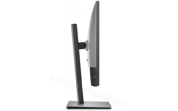 DELL UltraSharp U2717D InfinityEdge Noir - Vue de profil