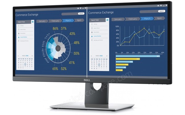 DELL UltraSharp U2917W - Vue 3/4 droite