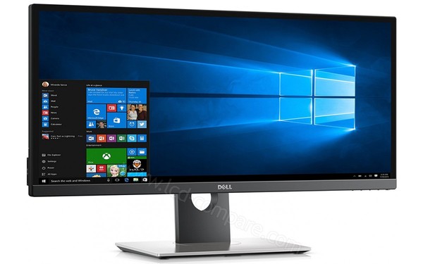 DELL UltraSharp U2917W - Vue 3/4 gauche