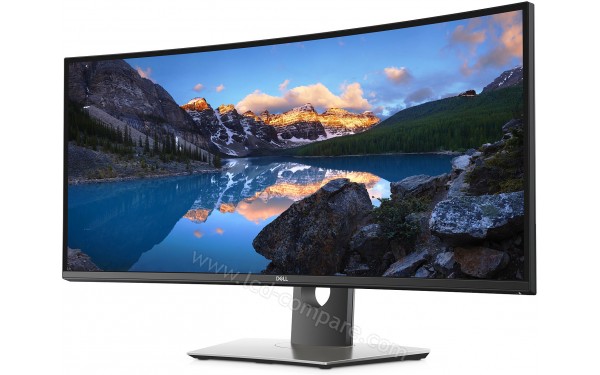 DELL UltraSharp U3419W - Vue 3/4 droite