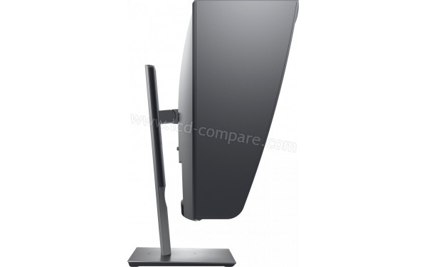 DELL UP2720Q - Vue de profil avec casquette