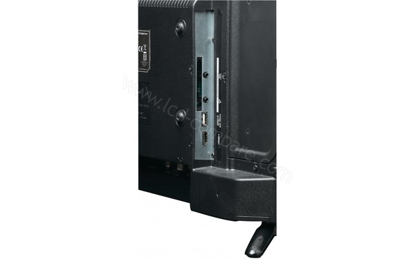 DENVER LED-2467 - Connectiques lat&eacute;rales