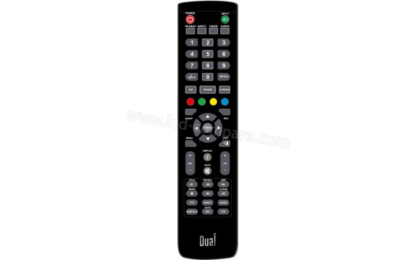 DUAL DL-32SHD-DG21-NS0018 - T&eacute;l&eacute;commande