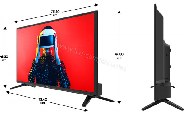 DUAL DL-32SHD-DG21-NS0018 - Multi-vues