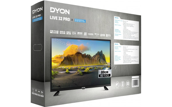 Dyon Enter 32 Pro X 80 Cm 32 Zoll DYON Live 32 Pro X - 80 cm - Fiche technique, prix et avis