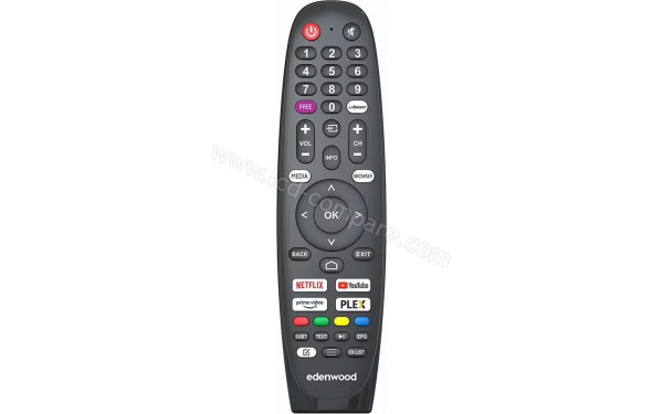EDENWOOD ED32A04HD-EL - T&eacute;l&eacute;commande