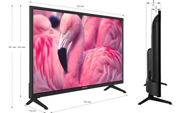 EDENWOOD ED32A07HD-VE - Multi-vues