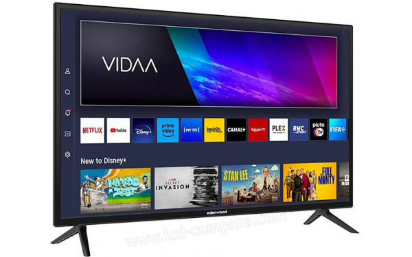 EDENWOOD ED32A09HD-EL - Vue 3/4 gauche