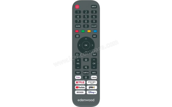EDENWOOD ED32A11HD-GM - T&eacute;l&eacute;commande