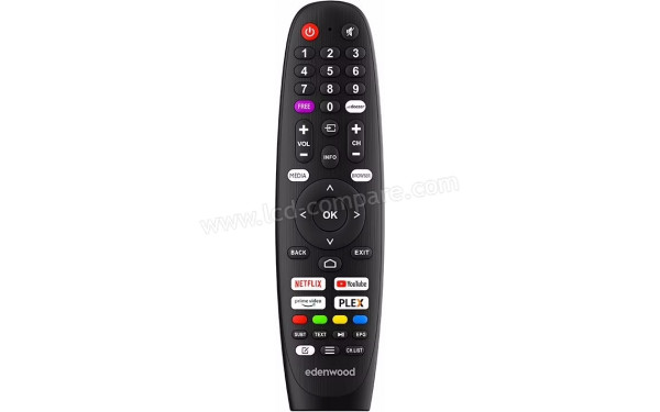 EDENWOOD ED40A02FHD-EL - T&eacute;l&eacute;commande